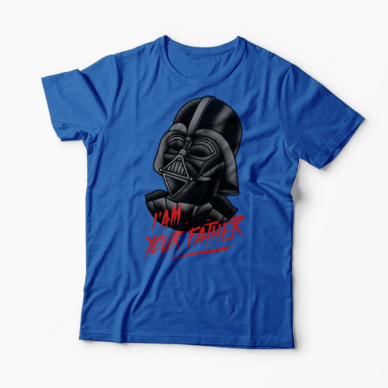 Tricou Personalizat I Am Your Father - Bărbați-Albastru Regal